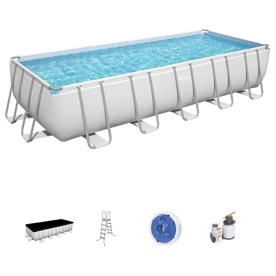 Bestway Power Steel Rectangular Above Ground Pool 640 x 274 x 132cm 5612B — image 3