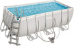 Bestway Above Ground Frame Pool Rectangular 4.12mx2.01x1.22m 56456