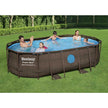 Bestway Power Steel Swim Vista Series II Frame Pool Oval 4.27mx2.50mx1m 56714