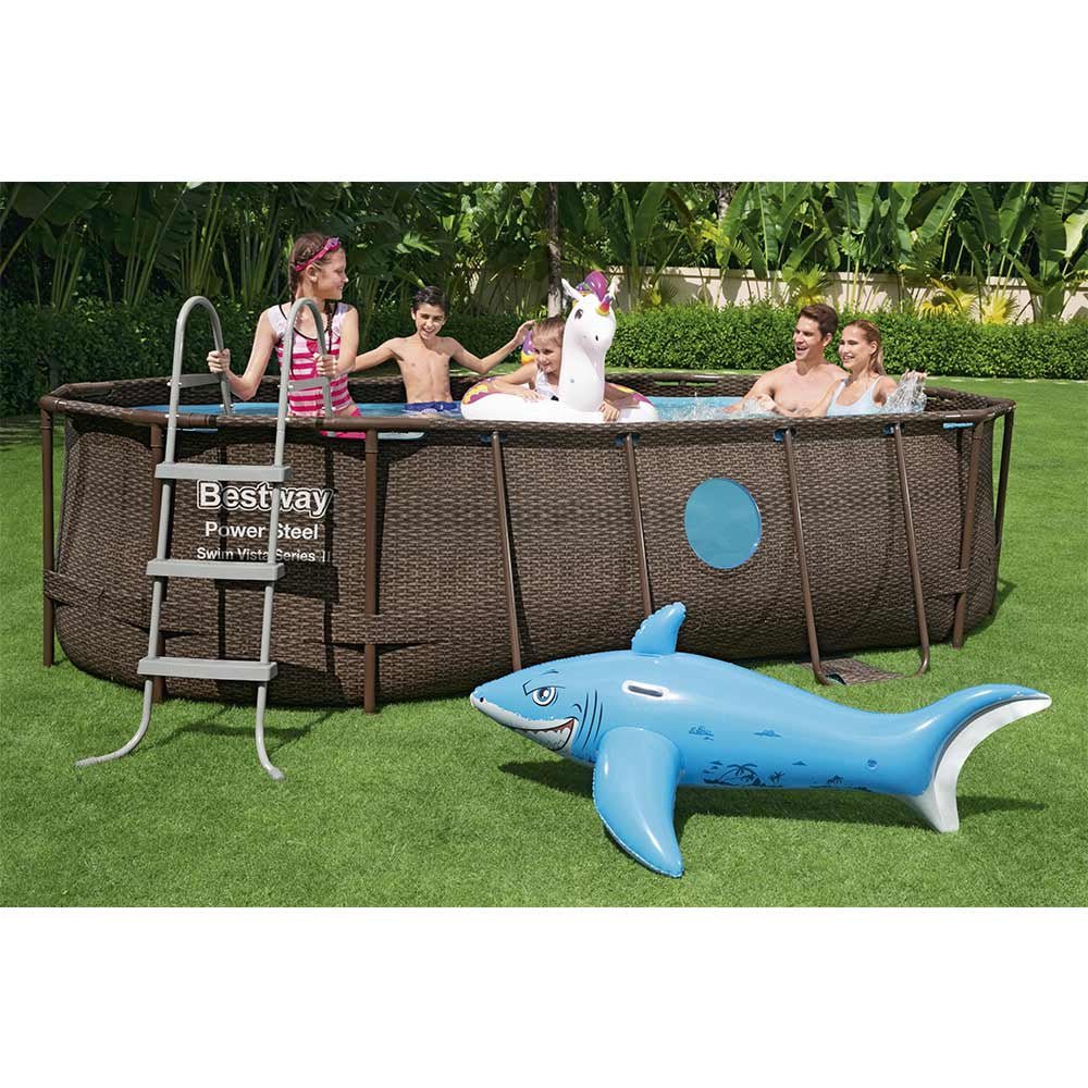 Bestway Power Steel Swim Vista Series II Frame Pool Oval 4.27mx2.50mx1m 56714 — image 7