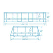 Bestway Power Steel Swim Vista Series II Frame Pool Oval 4.27mx2.50mx1m 56714