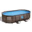 Bestway Power Steel Swim Vista Series II Frame Pool Oval 4.27mx2.50mx1m 56714