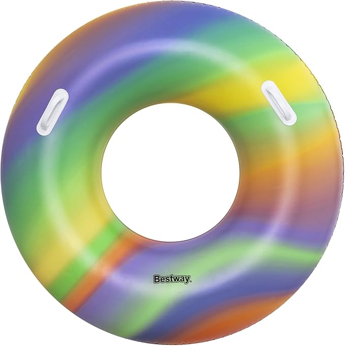 Bestway Rainbow Swim Tube 119cm 36352 - Colorland Toys