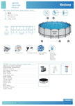 Bestway Round Pool Set 4.88 x 1.22m 5612Z