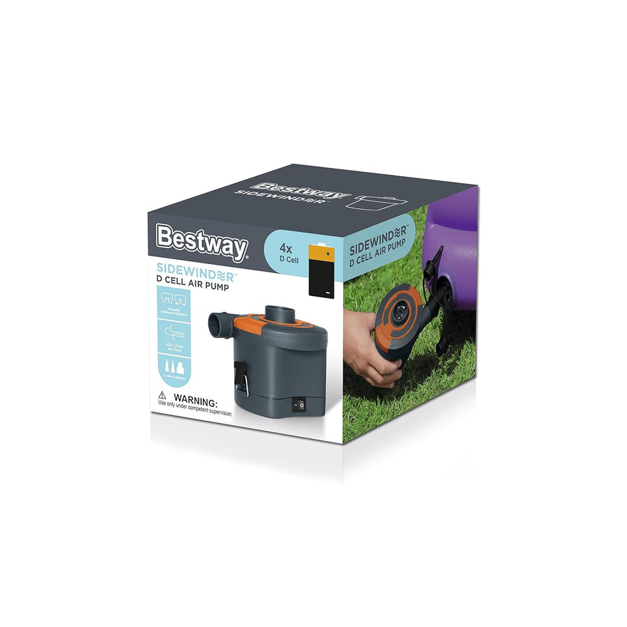 Bestway Sidewinder D-Cell Air Pump 62038 — image 2