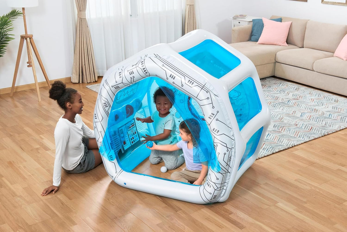 منزل لعب قابل للنفخ للأطفال من Bestway Space Station Explore، 1.25 متر × 1.05 متر × 1.17 متر، 52632 — image 5