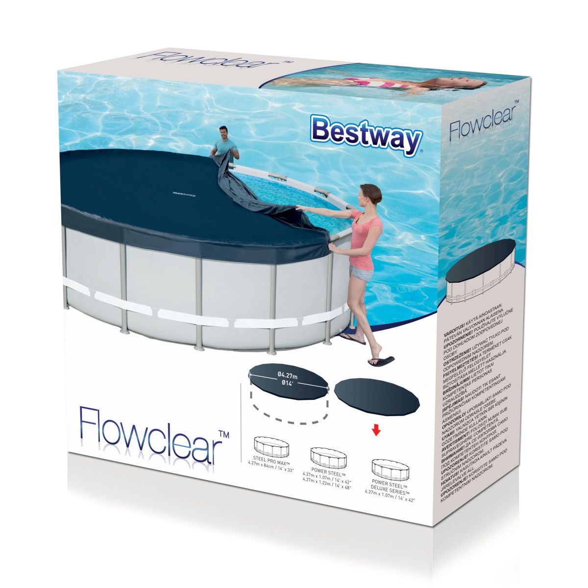 Bestway Steel & Power Steel Frame Pool Cover 4.27m 58248 — image 3
