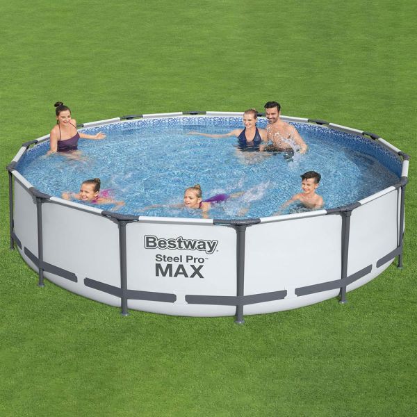 Bestway Steel Pro Max Pool Set Round Above Ground Pool 366x76cm 56416 — image 1