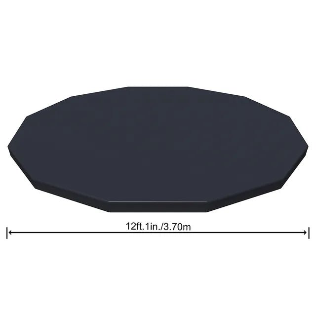 Bestway Steel Pro Max Round Pool Cover Black 3.66m 58037 - Colorland Toys