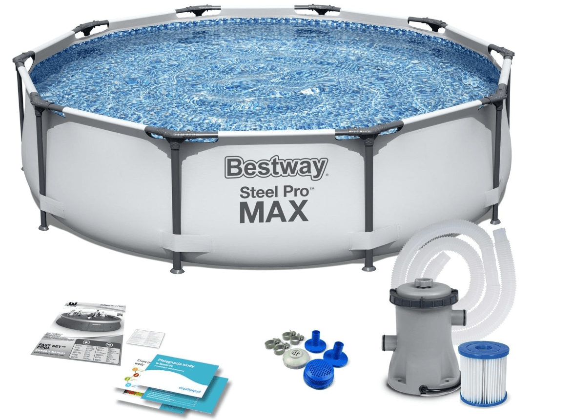 Bestway Steel Pro Max Round Round Pool Set 4.27mx84cm 56595 — image 1