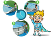 Bestway Steel Pro Max Round Round Pool Set 4.27mx84cm 56595