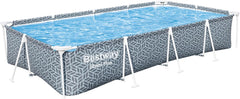 Bestway Steel Pro Rectangular Pool Set 3.66mx 2.01mx66cm 561FT - Colorland Toys