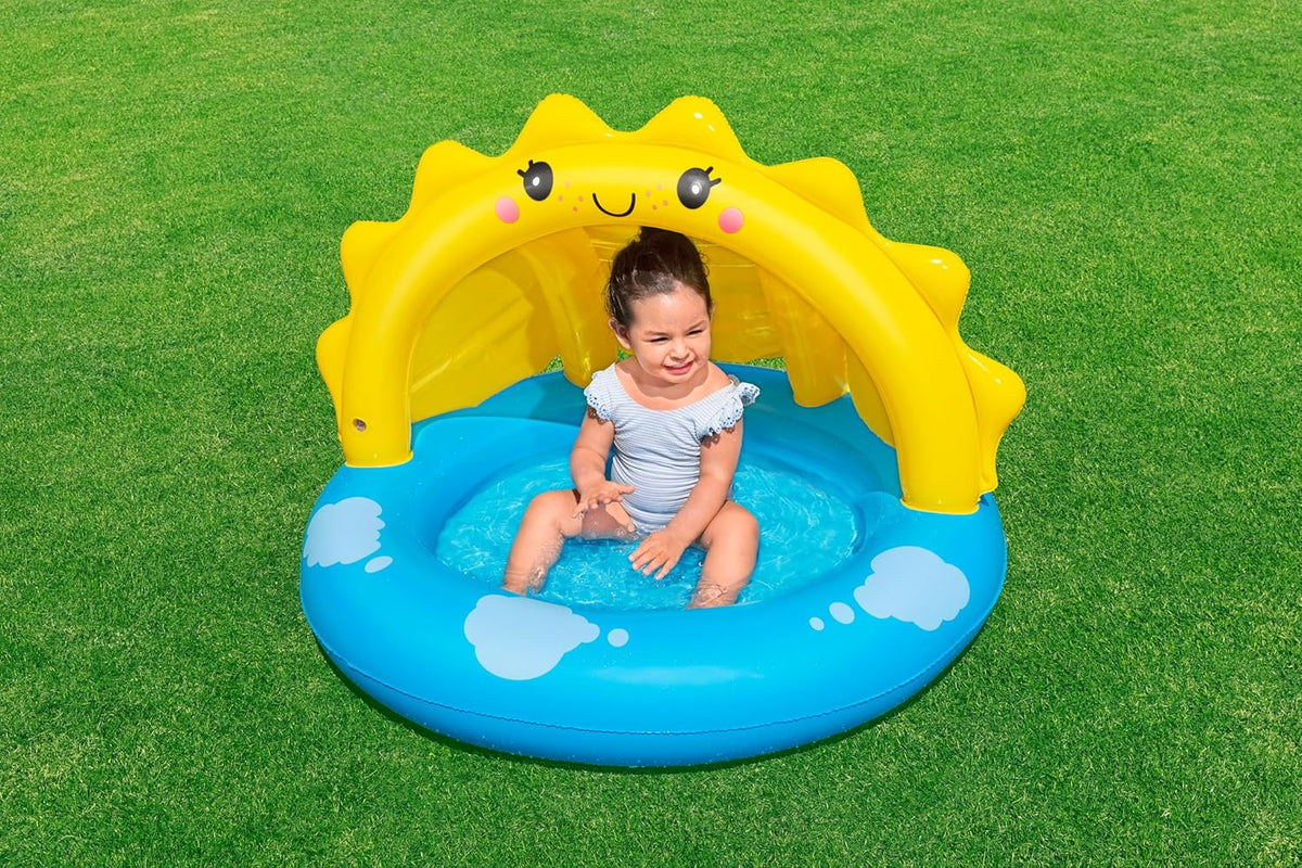 Bestway Sunny Days Paddling Pool with Sun Protection Roof — image 10