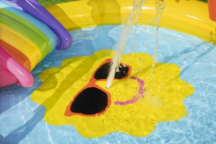 Bestway Sunnyland Splash Play Pool 2.37m x 2.01m x 1.04m 53071 - Colorland Toys