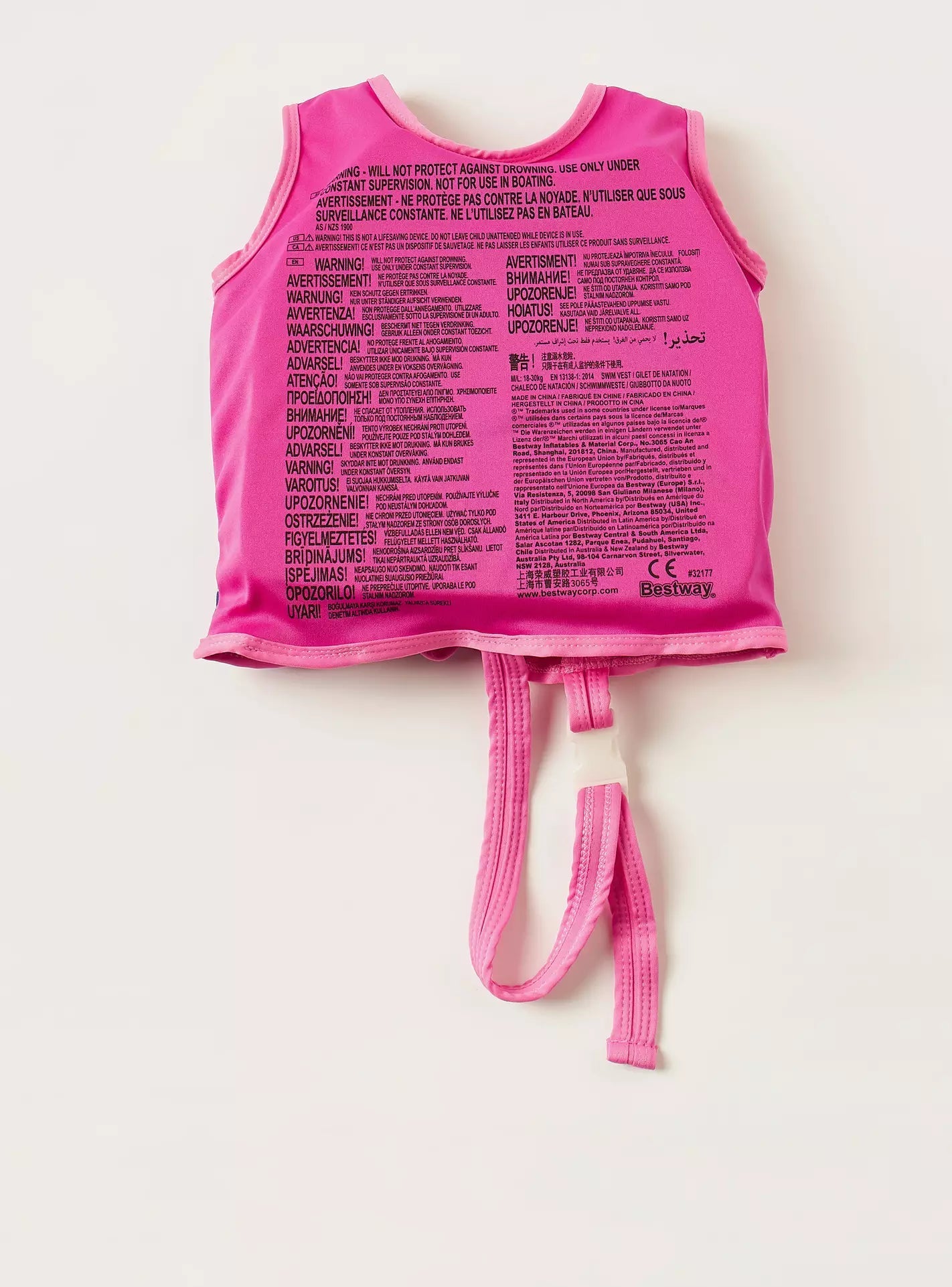 Bestway Swim Safe Vest Pink S/M 32164 - 1 pair - Colorland Toys