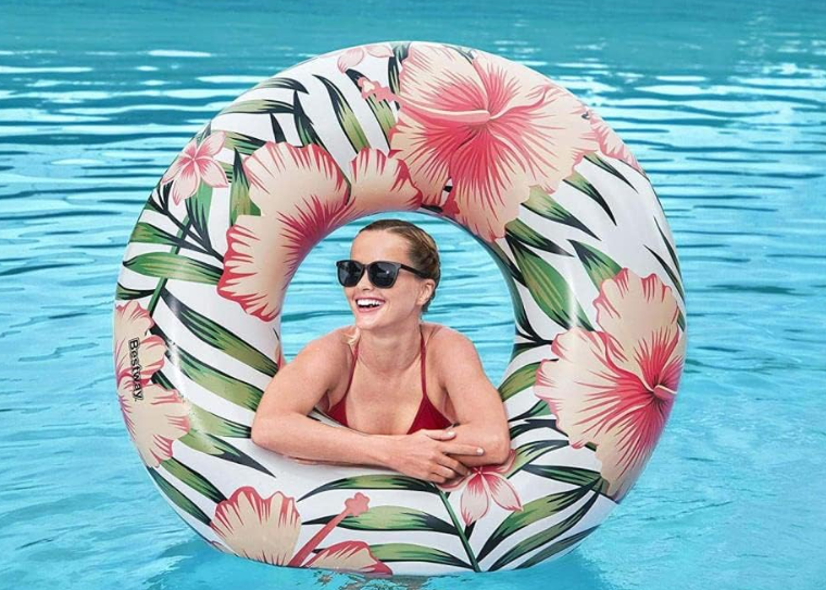 Bestway Tropical Palm Patterned Swim Ring 1.19m 36237 — image 3