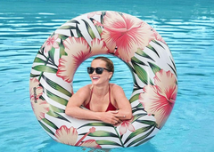 Bestway Tropical Palm Patterned Swim Ring 1.19m 36237 - Colorland Toys