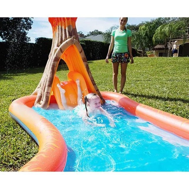 Bestway Volcano Splash Island 277x175x150cm 53063 - Colorland Toys