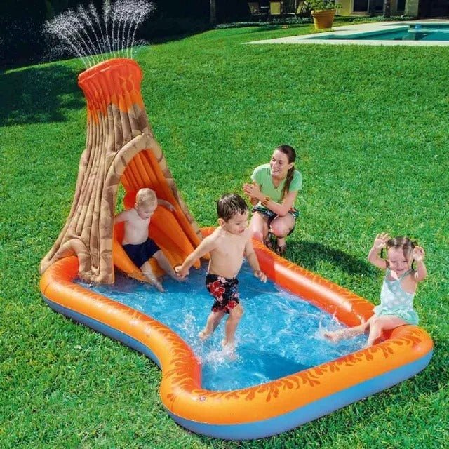 Bestway Volcano Splash Island 277x175x150cm 53063 - Colorland Toys