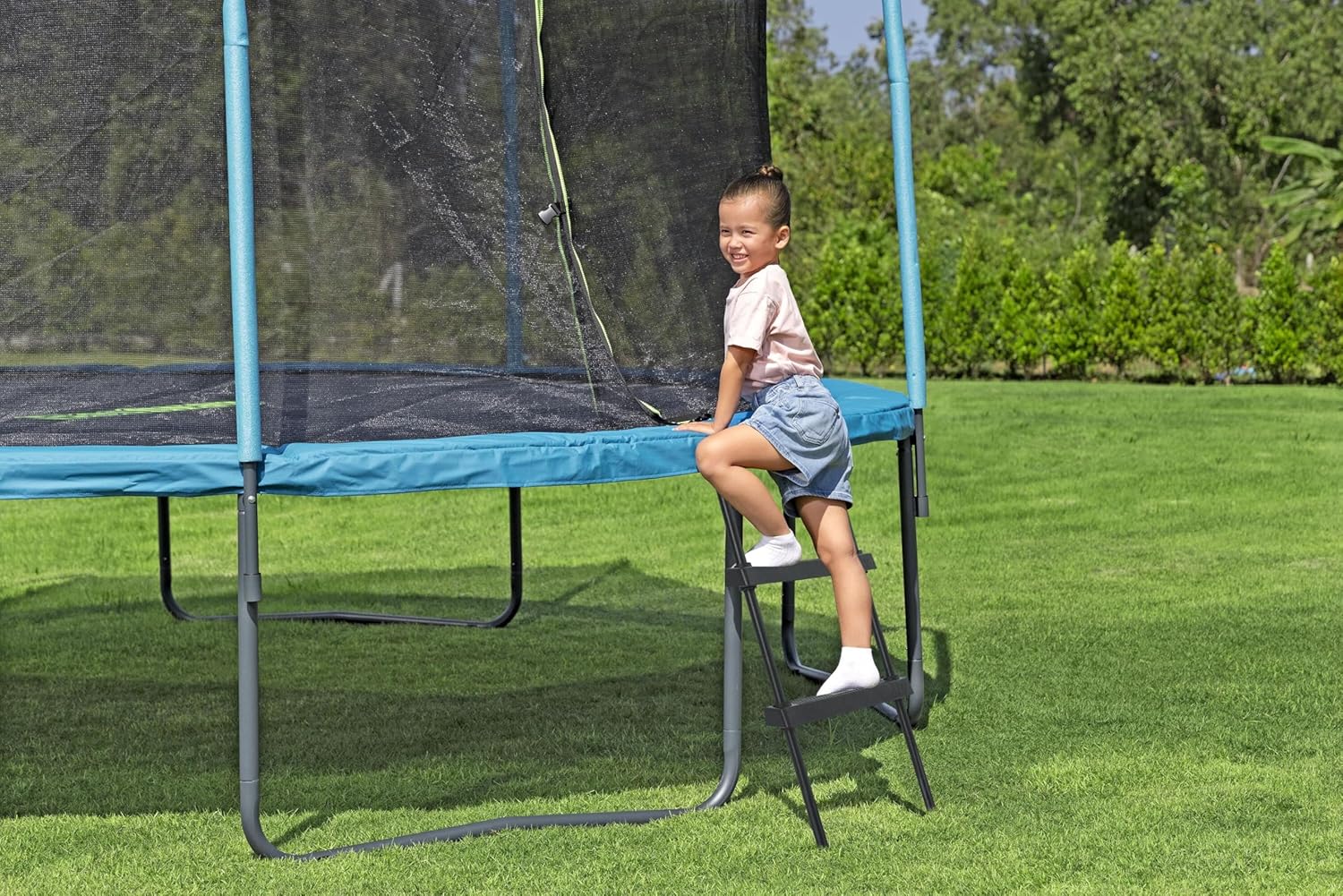 Bestway Xtrem Air Trampoline 12 - Feet 3.66m x 2.78m 59104 - Colorland Toys