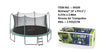 Bestway Xtrem Air Trampoline 14-Feet 4.27m x 2.86m 59105