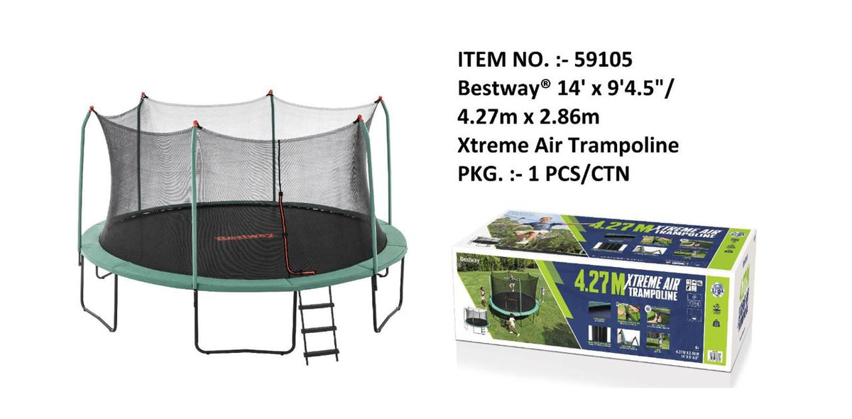 Bestway Xtreme Air Trampoline 14-Feet 4.27m x 2.86m 59105 — image 2