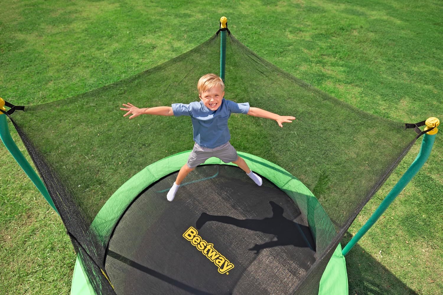Bestway Xtrem Air Trampoline 8 - Feet 2.44m x 2.50m 59102 - Colorland Toys