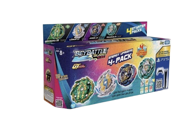 Beybattle Beyblade Energy Uprising 4 - Pack - A BB - 158 - T - Colorland Toys