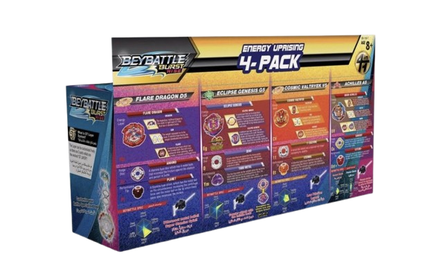 Beybattle Beyblade Energy Uprising 4 - Pack - B BB - 159 - T - Colorland Toys