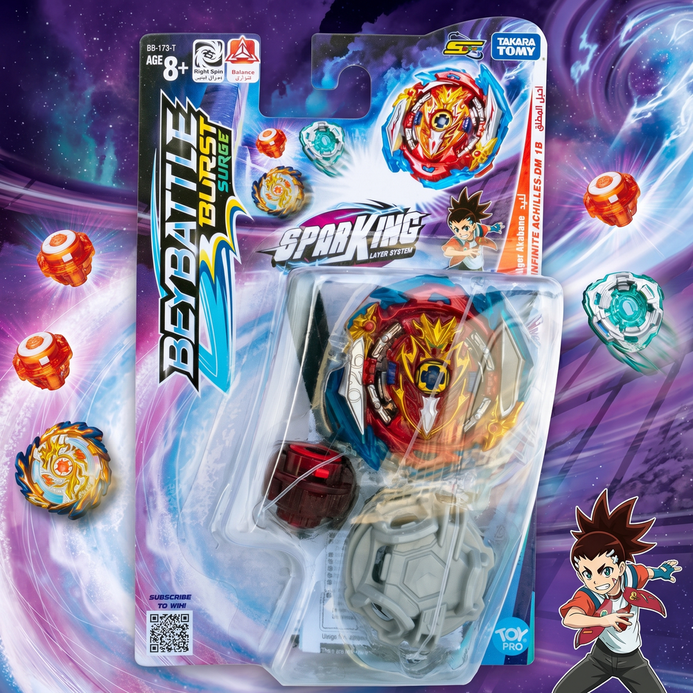 Beybattle Beyblade Infinite Achilles BB-173-T - Colorland Toys