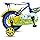 Bicycle 12 BDF Yellow/Blue — image 3