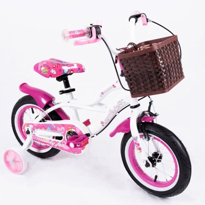 Bicycle 12 Queen White - Colorland Toys
