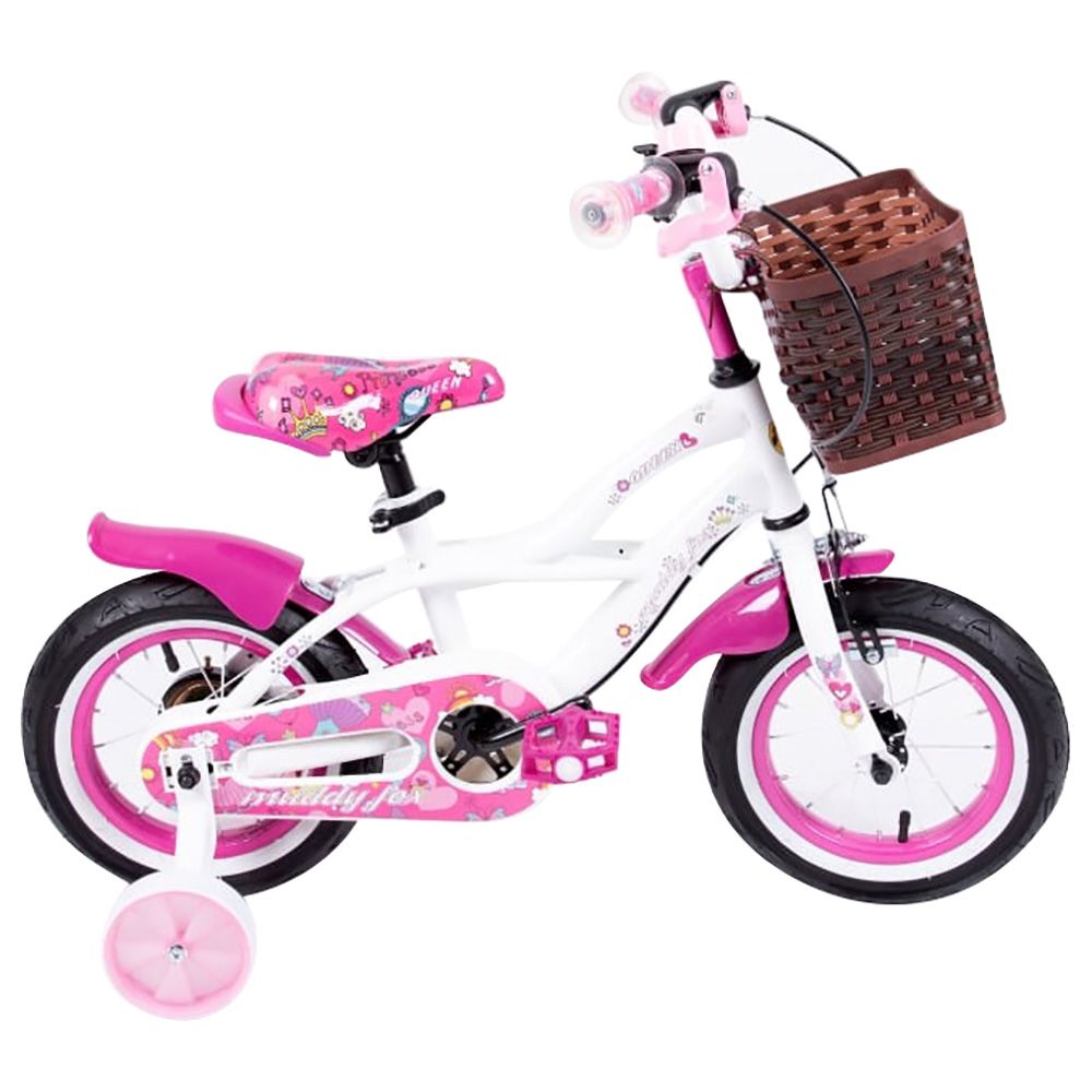 Bicycle 12 Queen White - Colorland Toys