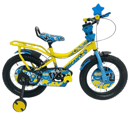 Bicycle 16 BDF Yellow/Blue - Colorland Toys