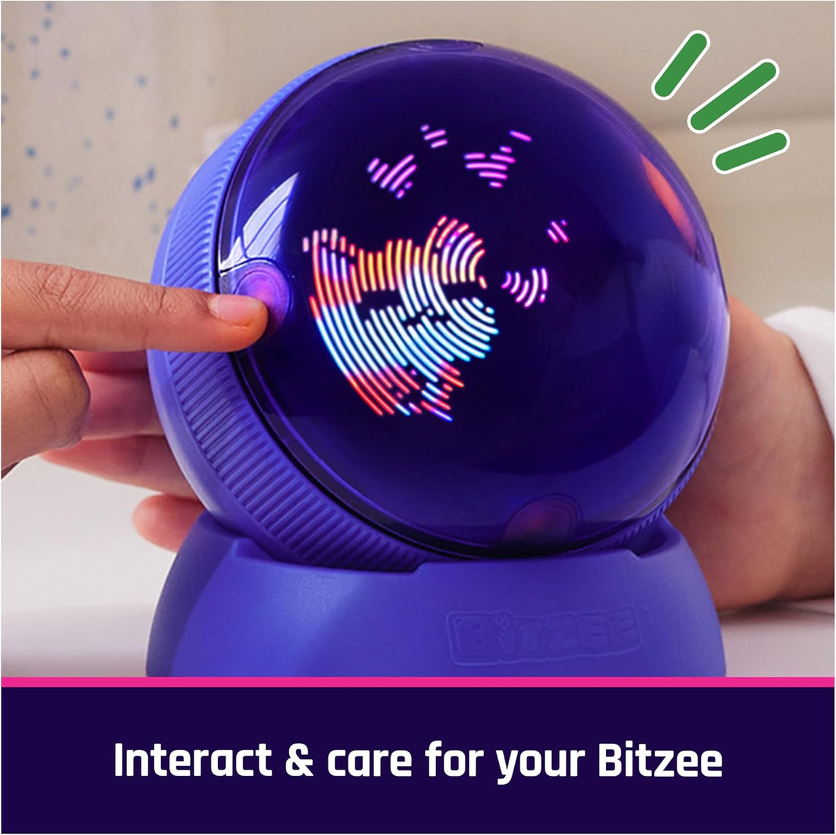 كرة هامستر تفاعلية من Bitzee - لعبة حيوانات أليفة رقمية مزودة بخاصية اللمس والإمالة — image 6