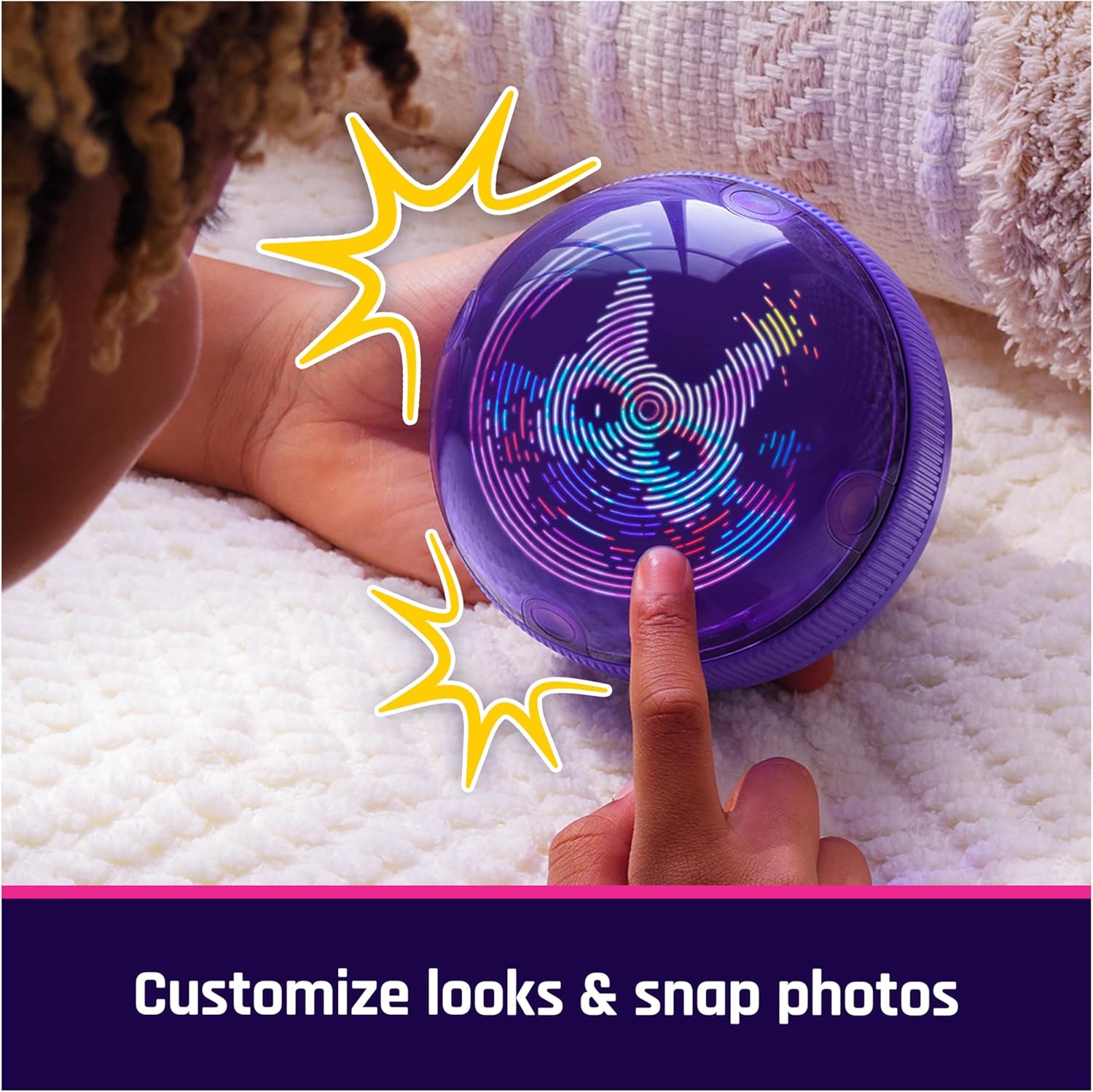 Bitzee Interactive Hamster Ball – Digital Pet Toy with Touch & Tilt Features - Colorland Toys