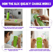 BLIX Queaky Charge Rechargeable STEM Circuit Science Toy for Kids (Green)
