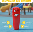BLIX Queaky Charge Rechargeable STEM Circuit Science Toy (Red)