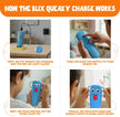 BLIX Queaky Charge Rechargeable STEM Electronic Circuit Science Kit (Blue)