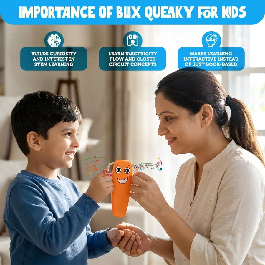 BLIX Queaky Charge – Rechargeable STEM Electronic Science Kit (Yellow) — image 3