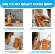 BLIX Queaky Charge – Rechargeable STEM Electronic Science Kit (Yellow)