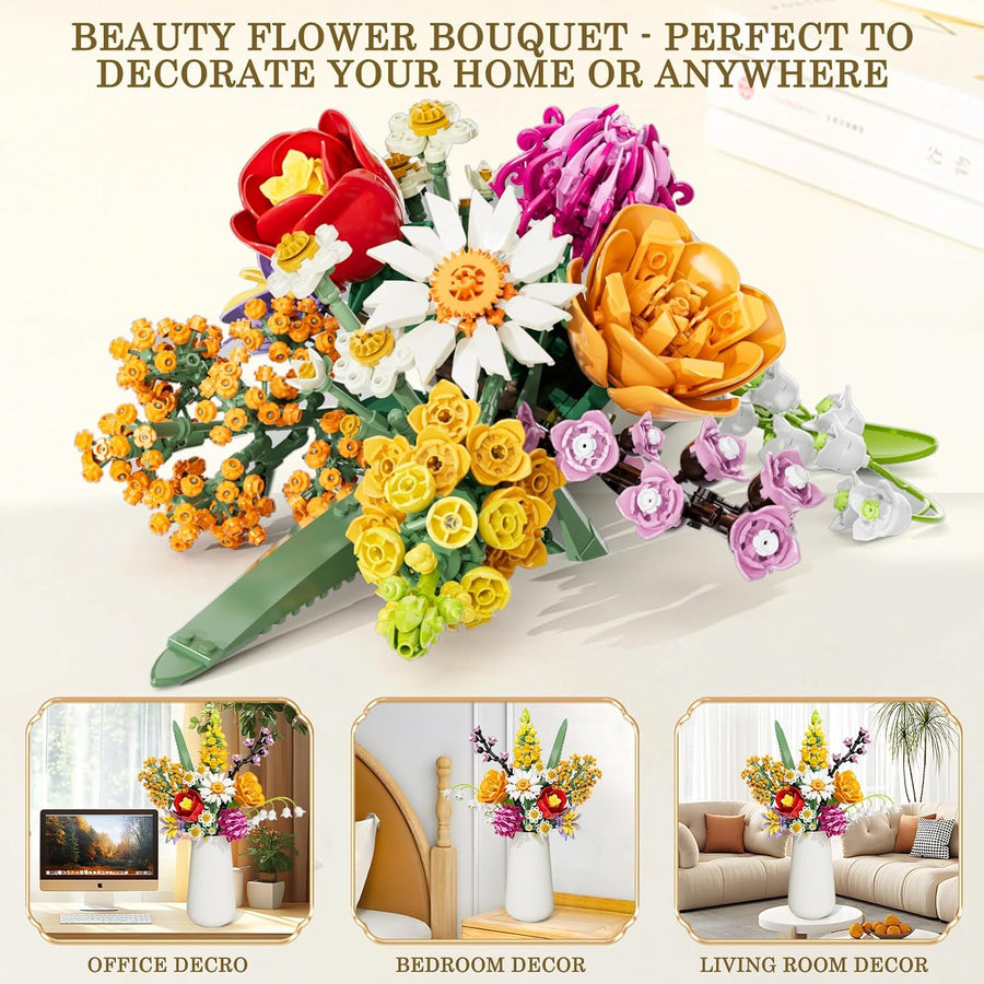 Block Flower Building Block Bouquet FL2261 — image 2