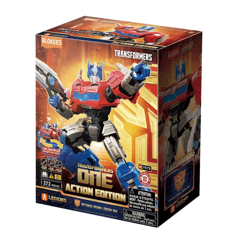 Blokee - Transformers Action Edition 04 Optimus Prime | Orion Pax - Colorland Toys