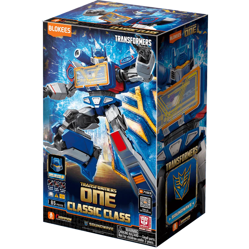 Blokees Figures 71183 Transformers Soundwave Classic Class 17 Model Kit — image 1