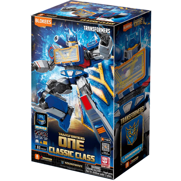 Blokees Figures 71183 Transformers Soundwave Classic Class 17 Model Kit