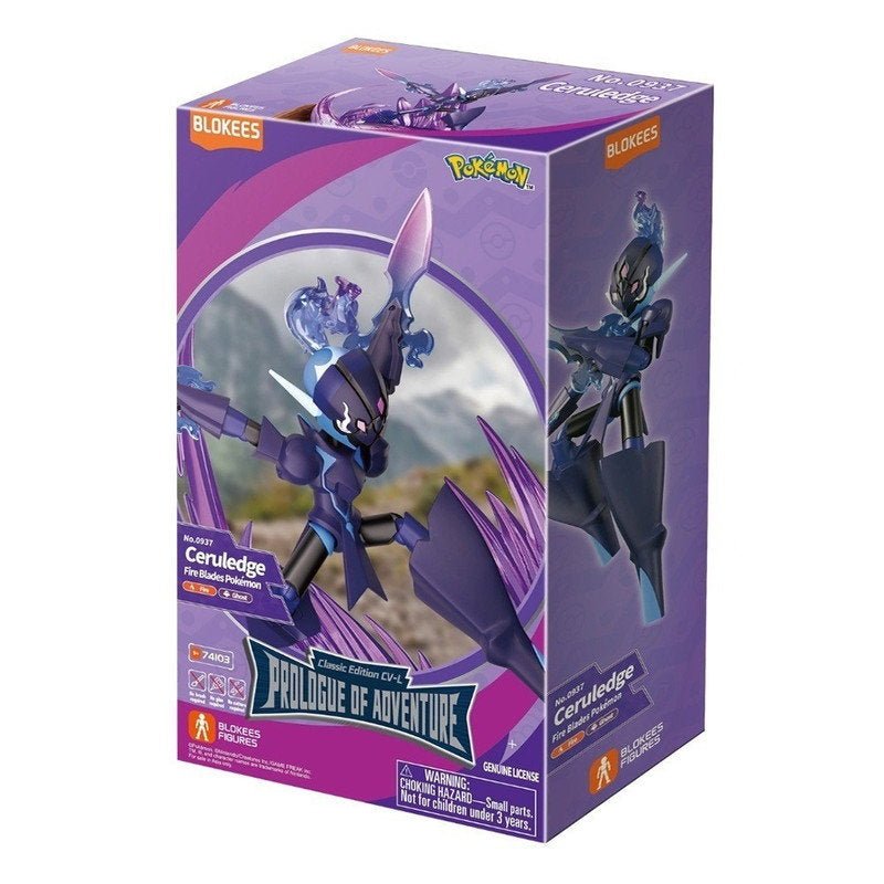 Blokees Pokémon Classic Edition Ceruledge Figure Model Kit