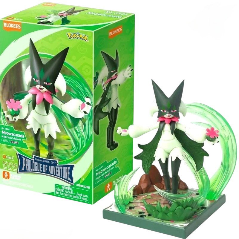 Blokees Pokémon Meowscarada Classic Edition Figure Model Kit