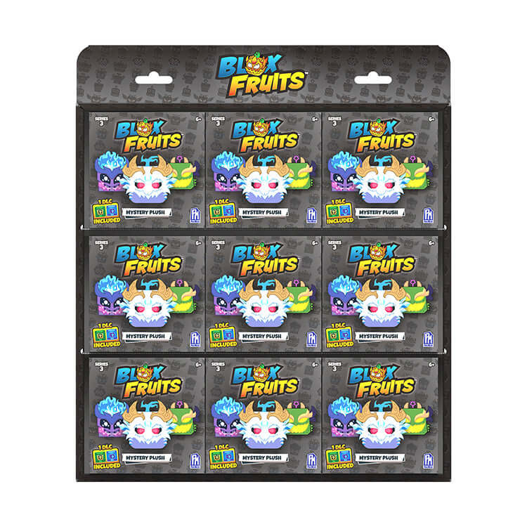 Blox Fruits Collectible Plush Series - 3 Blind Box 4 - Inch Asstd. CP3360 - Colorland Toys