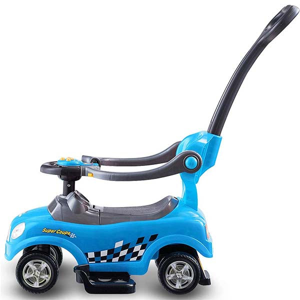 QuickCoupe 3-in-1 Pushing Car Blue B5128/321 - Colorland Toys