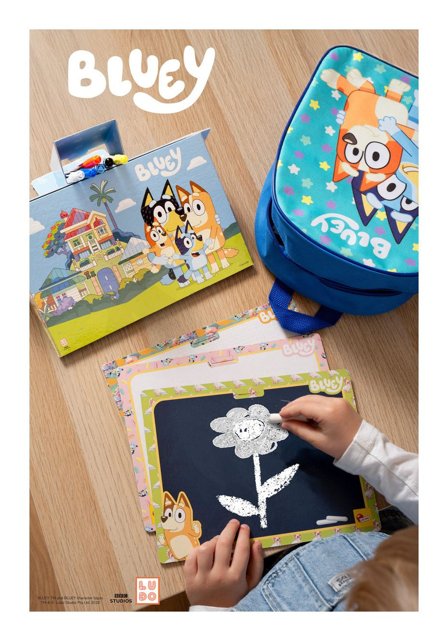 Bluey Backpack Colouring And Drawing School 104604 — image 4